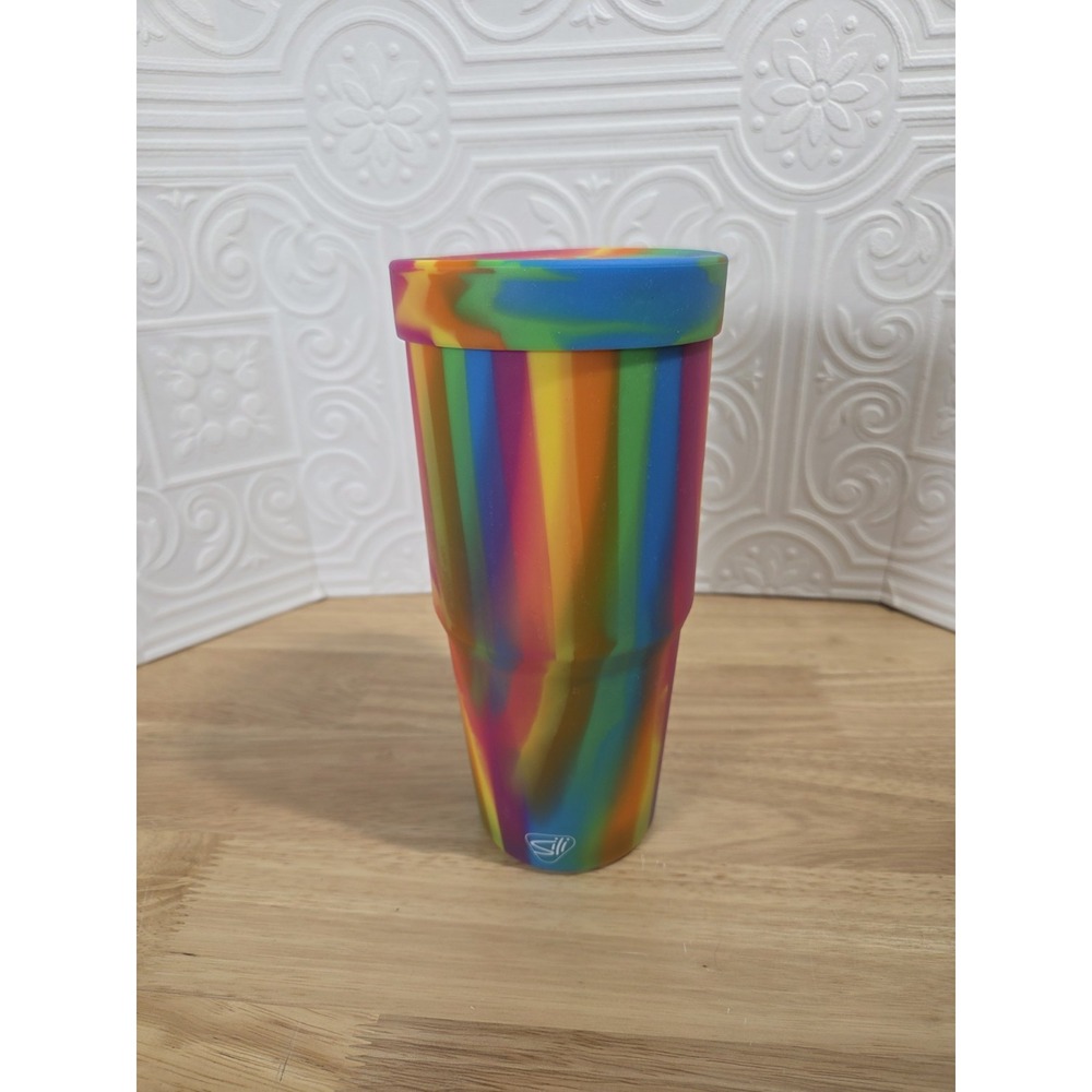 Silipint Eco Friendly 32oz Silicone Tumbler Hippie Hops